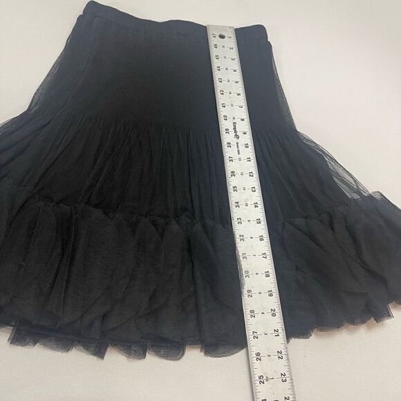 Talk Of The Walk Black Lagenlook Art To Wear Skirt Size Small - Picture 4 of 8